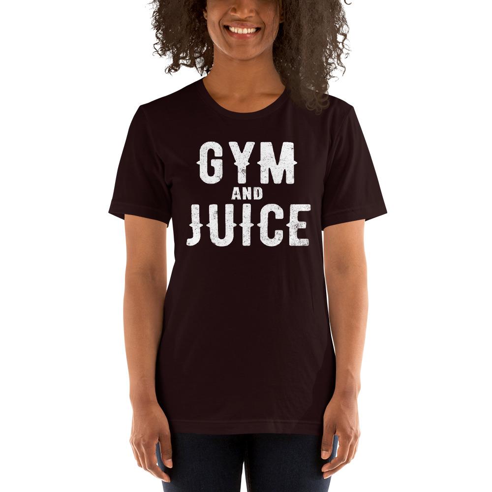 Gym &amp; Juice Short-Sleeve T-Shirt-Get Me Bedazzled