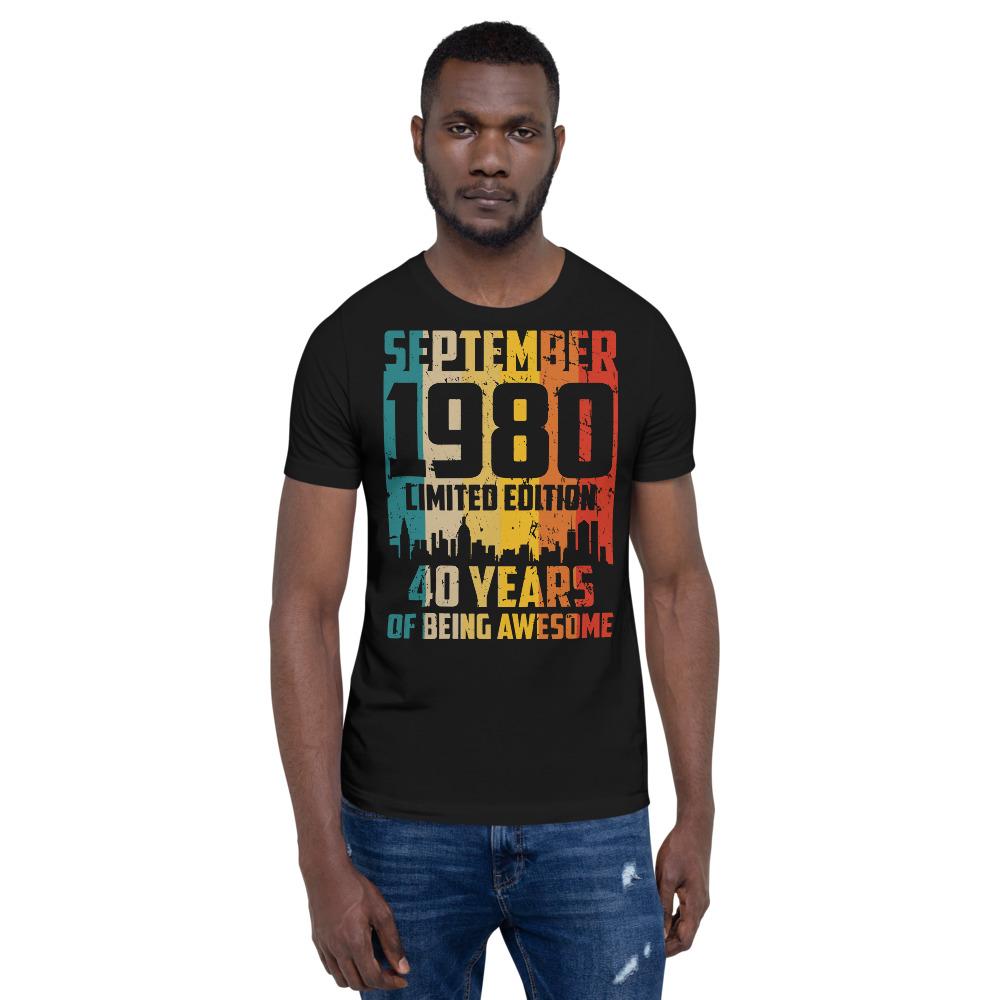 September 1980 40 Years of Awesome- T-Shirt-Get Me Bedazzled