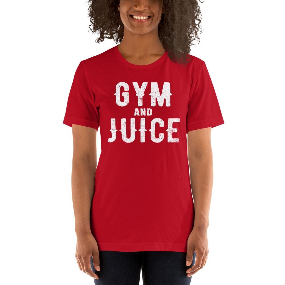 Gym & Juice Short-Sleeve T-Shirt-Get Me Bedazzled