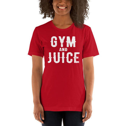 Gym &amp; Juice Short-Sleeve T-Shirt-Get Me Bedazzled