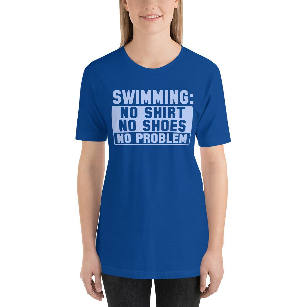 Swimming Short-Sleeve T-Shirt-Get Me Bedazzled