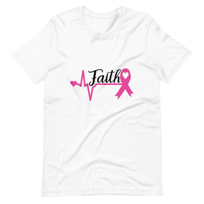 Faith Breast Cancer Awareness T-Shirt-Get Me Bedazzled