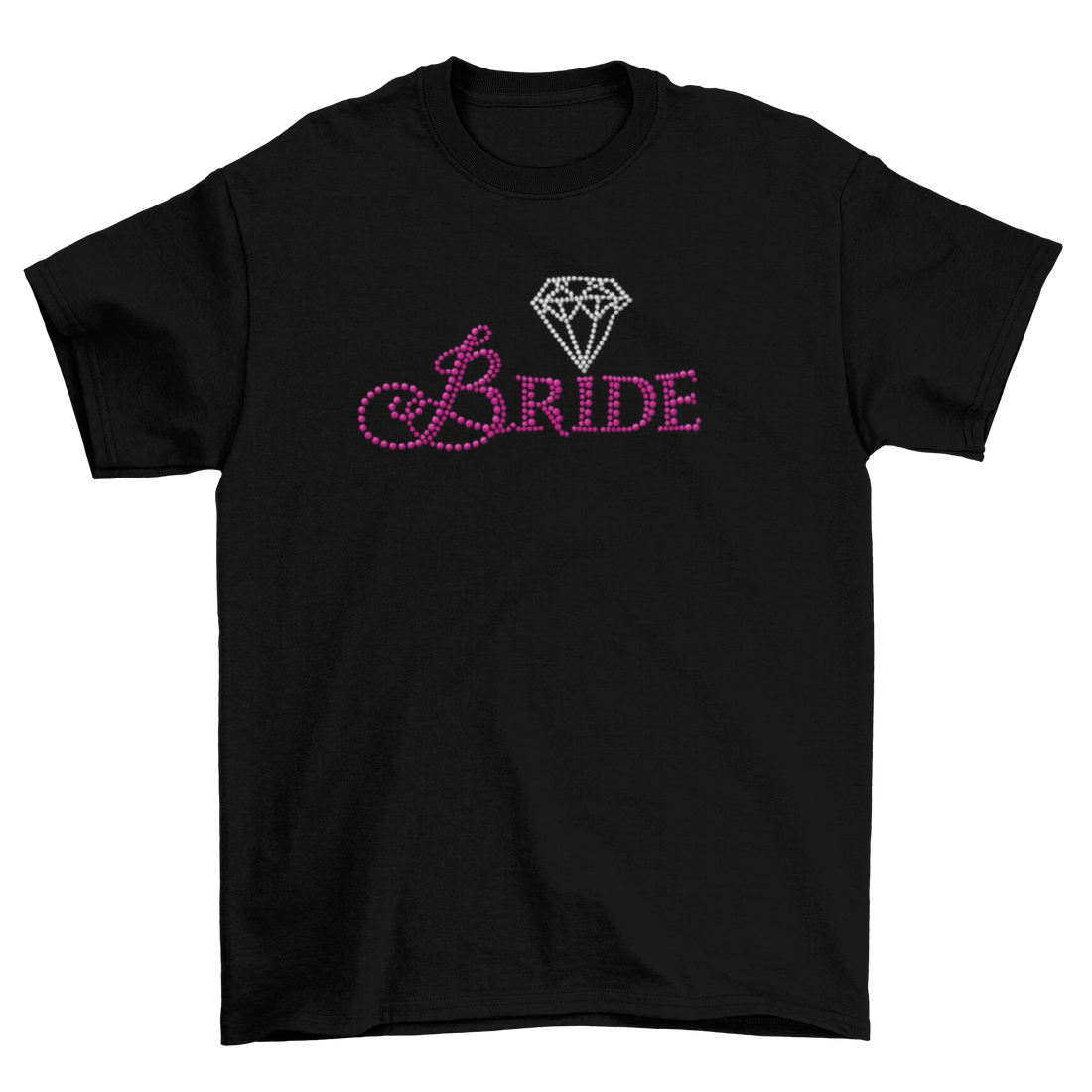 Bride Rhinestone T-Shirt-T-Shirt-Get Me Bedazzled