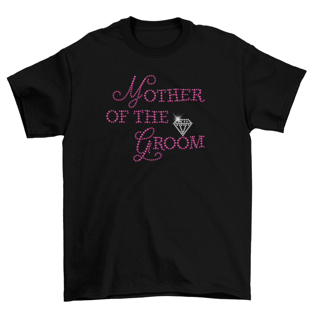 Mother of the Groom Rhinestone T-Shirt-T-Shirt-Get Me Bedazzled