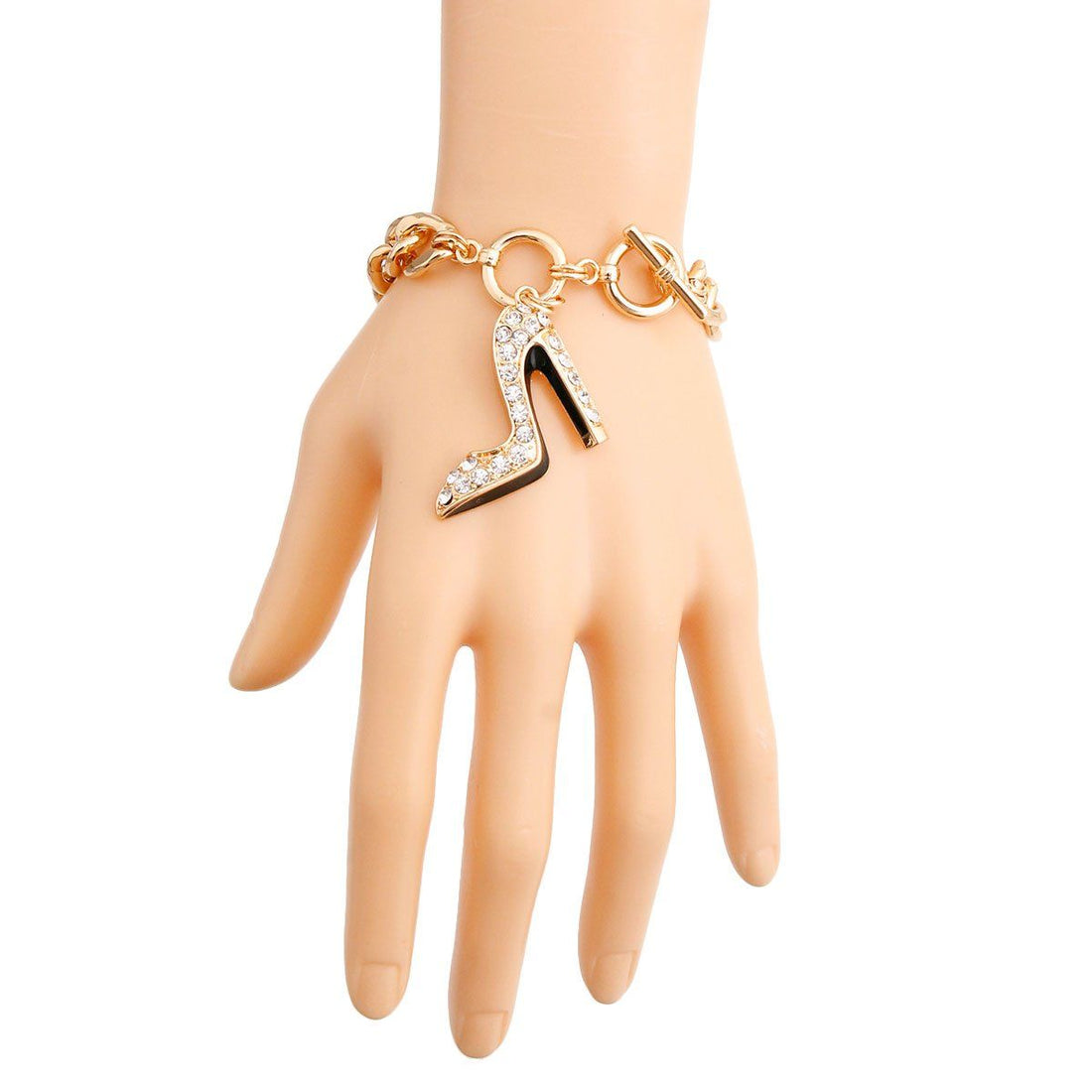 Bling Boutique High Heel Gold Bracelet