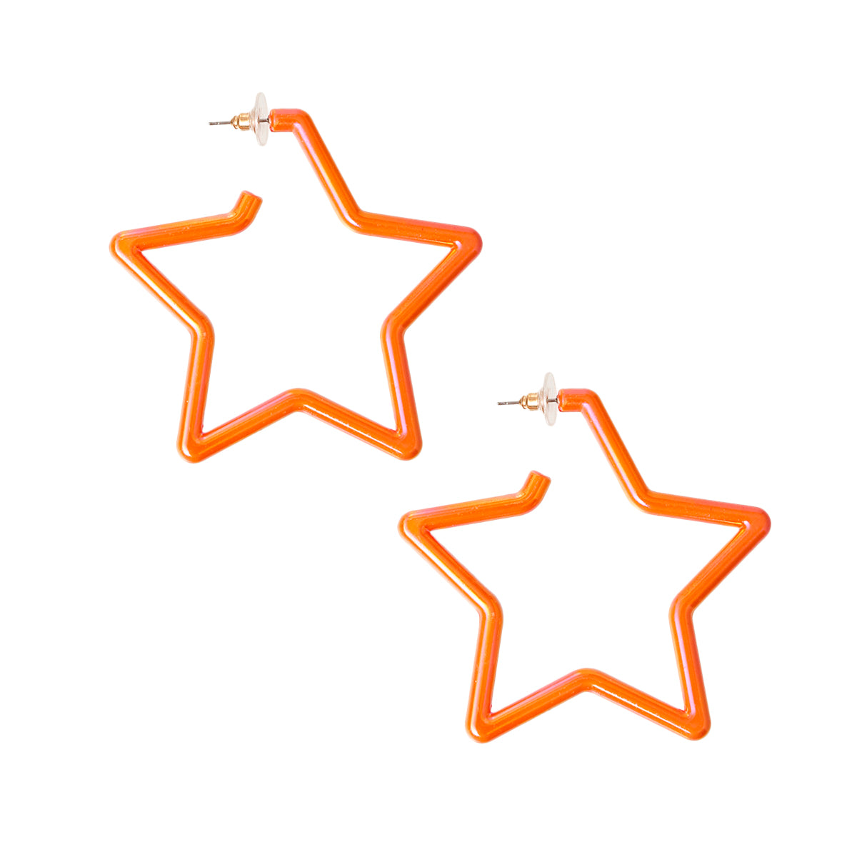 Orange Star Hoops