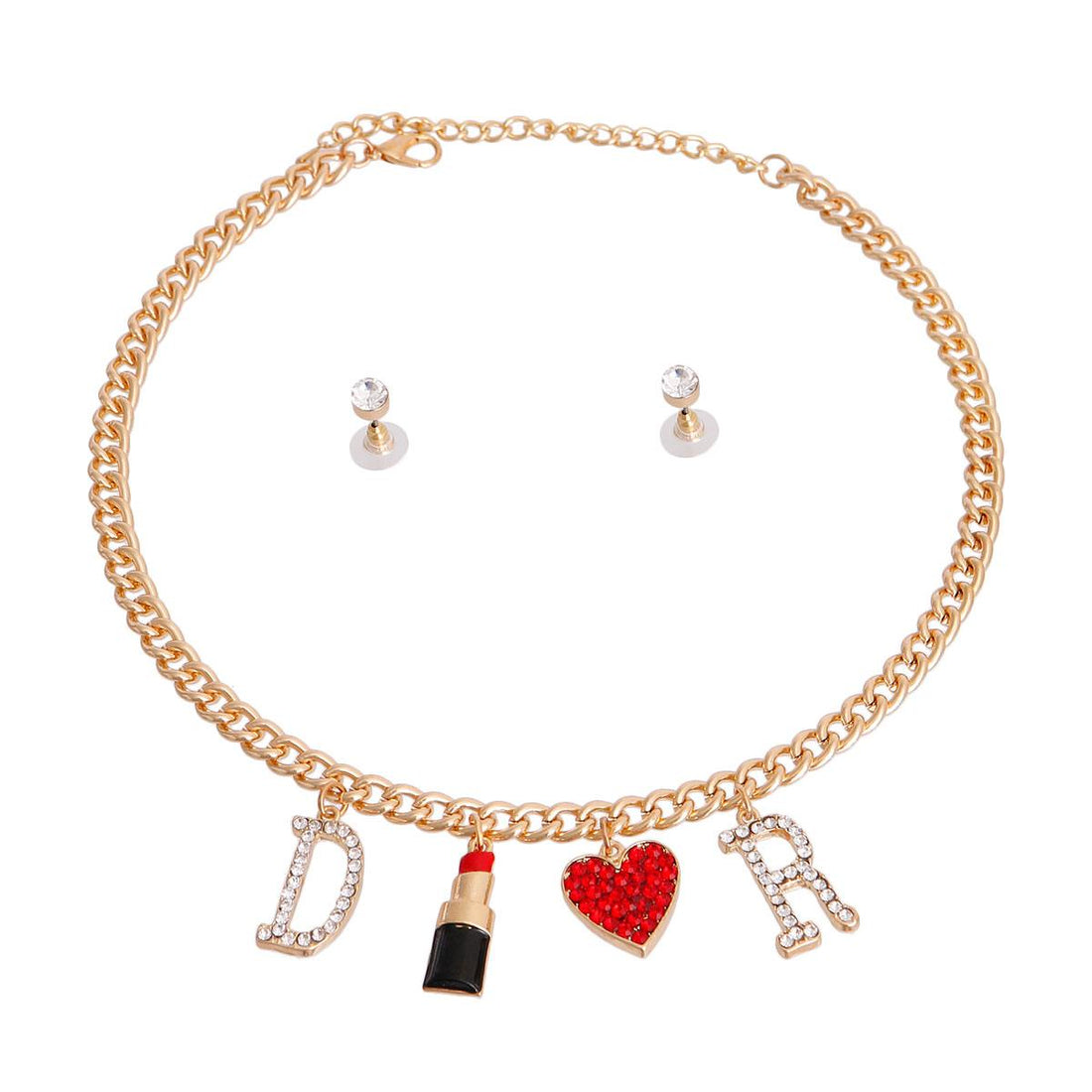 DIOR Charm Gold Necklace