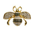 Designer Style Rhinestone Bee Stretch Ring