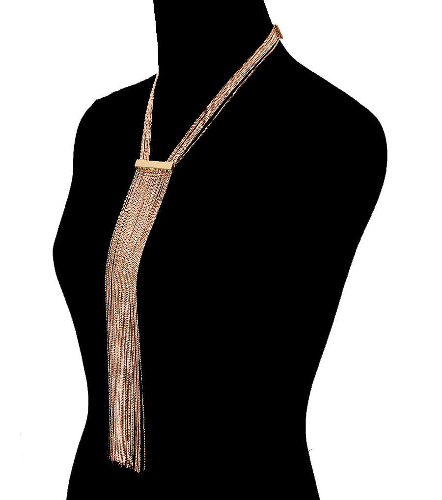 Tassel Chain Necklace Set