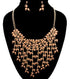 Beads Drop Necklace Set