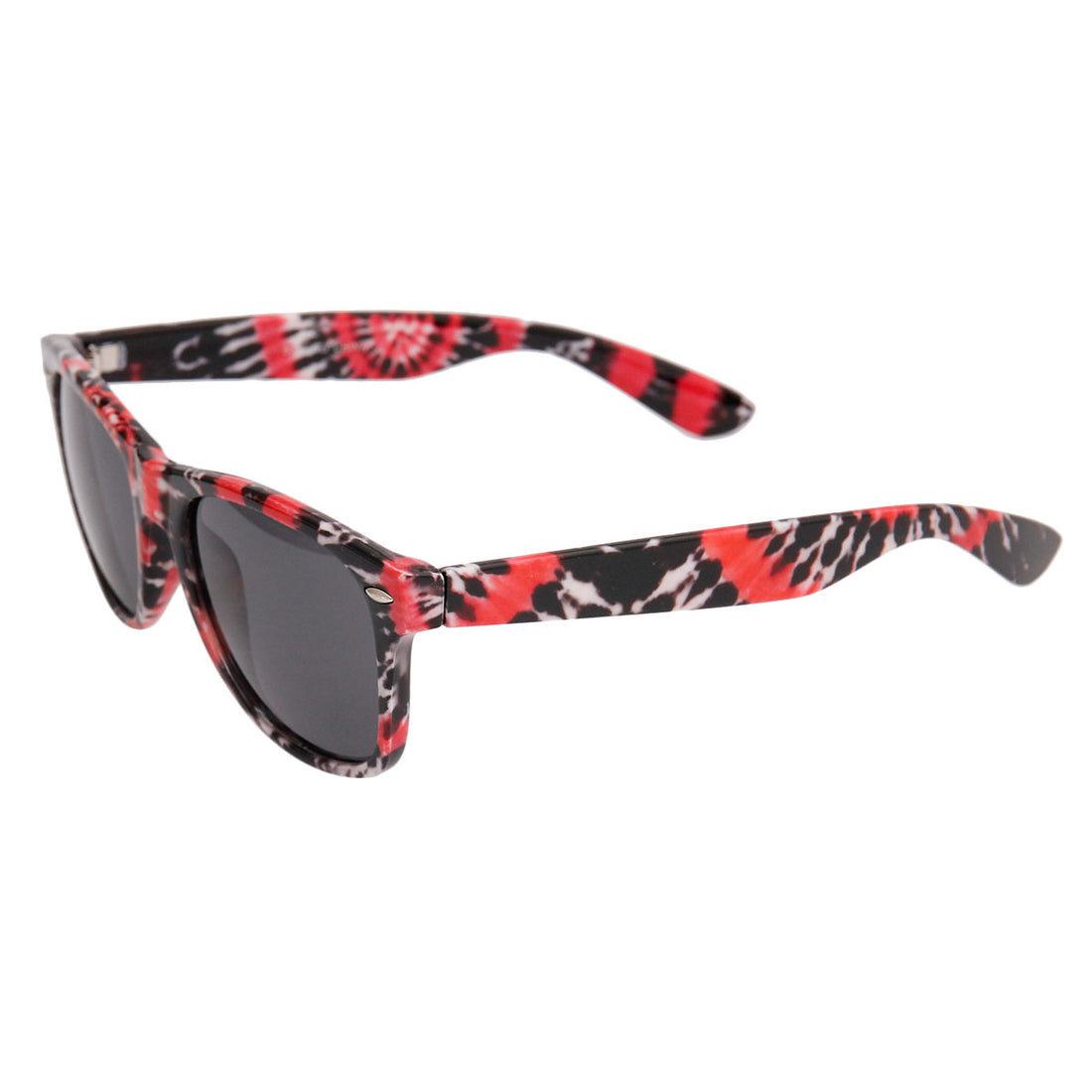 Black Tie Dye Wayfarer Sunglasses