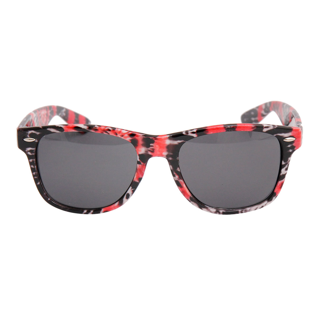 Black Tie Dye Wayfarer Sunglasses