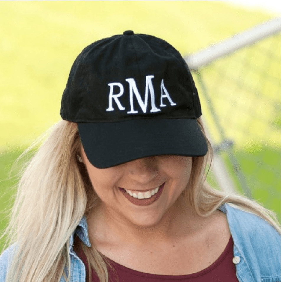 Custom Embroidered Black Hat-Hats-Get Me Bedazzled
