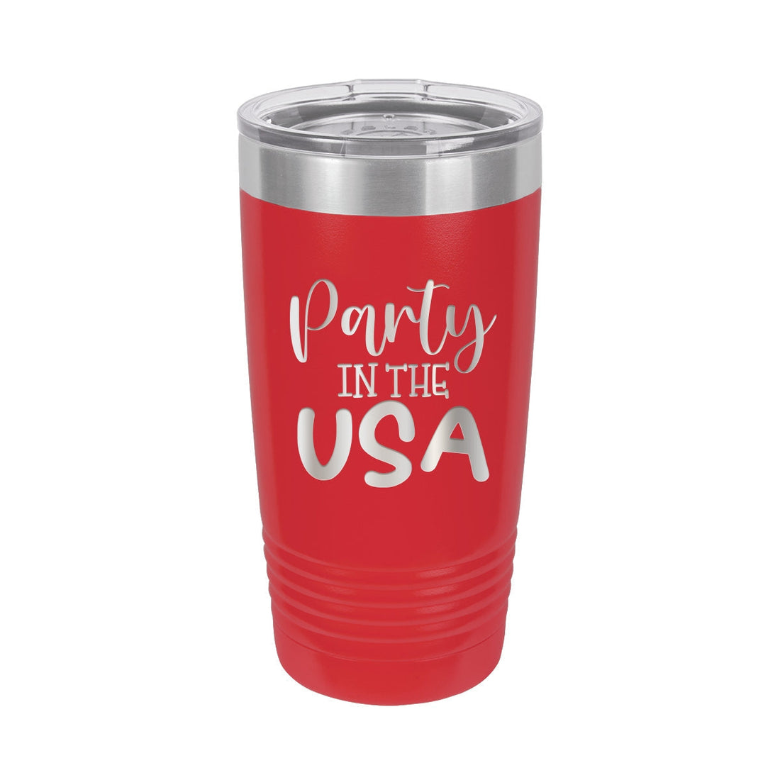 Party in the USA Red 20oz Insulated Tumbler