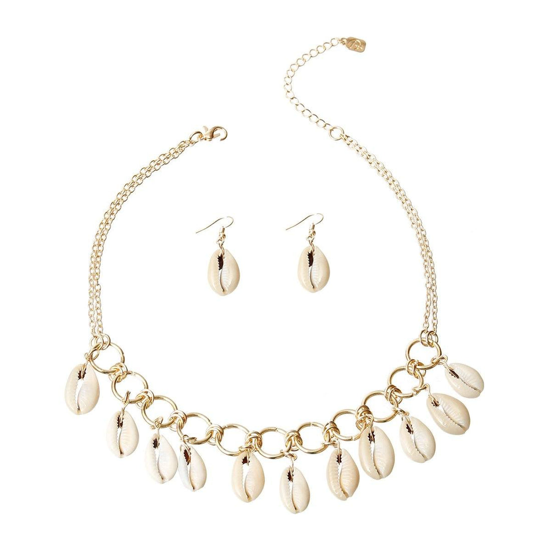Cowrie Shell Necklace Set