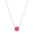 Pink Druzy Necklace-Druzy Collection-Get Me Bedazzled