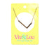 L Gold Initial Necklace-Necklaces-Get Me Bedazzled