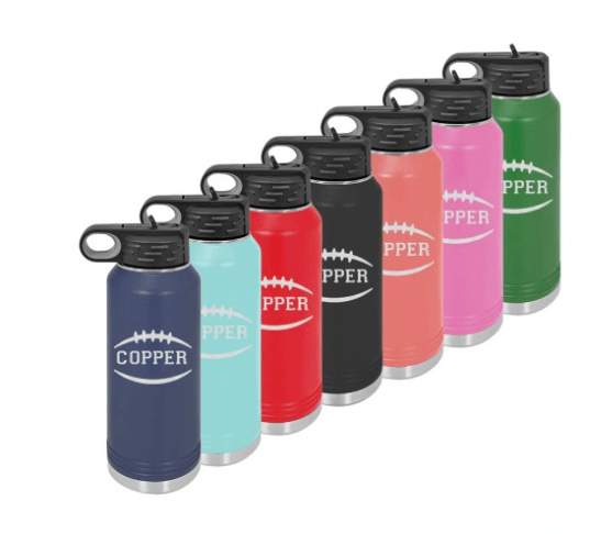 Personalized Football Water bottle